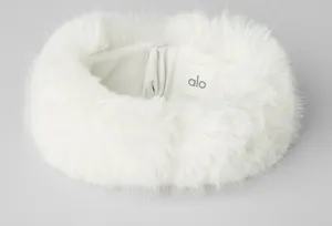 ALO Opulent Faux Fur Wintersun Headband thumbnail 1