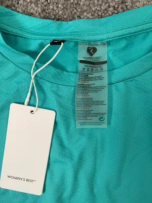 Womens Best Teal Power Tank Top thumbnail 3