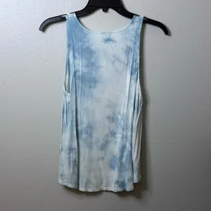American Eagle‎ Women Tie Dye Favorite Tank Top Blue Size Small. thumbnail 5