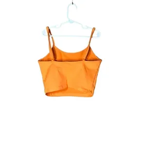 Balance Athletica Orange Cropped Tank Top Size Small‎ thumbnail 2