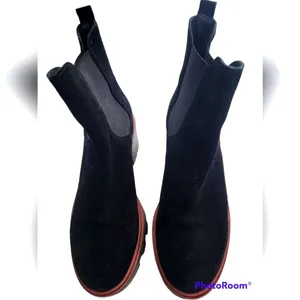 Black Chelsea Boot - Antonio de Faria size 8 thumbnail 2