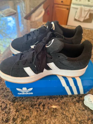 adidas Originals Campus 00s J Sneakers - Black/White, Size 5 big kids thumbnail 3