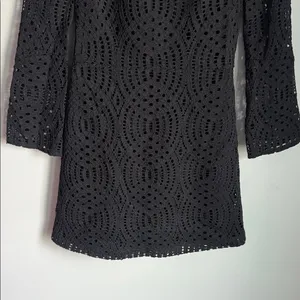 Maje Reverso Crochet Lace Dress Small thumbnail 6