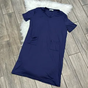 💙S H blue dress Size 3X thumbnail 3