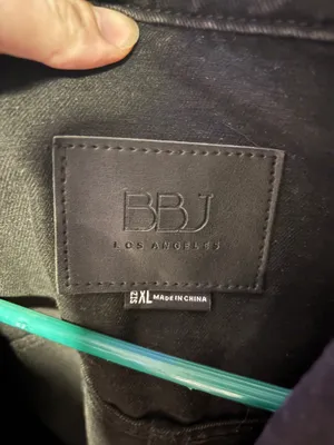 Windsor Raw edge black denim jacket thumbnail 4