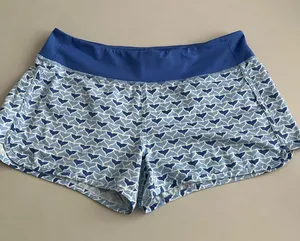 Vineyard Vines Shorts Athletic Performance Whale Tail Blue Sz S Womens Running thumbnail 1