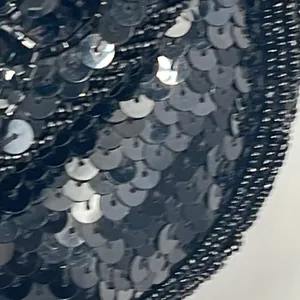 Vintage Magid, hand made sequined beaded crossbody bag thumbnail 5
