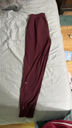 Lululemon maroon joggers thumbnail 2