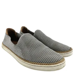UGG Sammy Metallic Sneaker Slip On Rib Knit Hyper Weave Poron Insole Shimmer 9.5 thumbnail 2