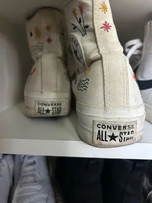 Converse All Star Embroidered Chuck Taylor Lift Platform thumbnail 7
