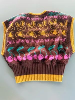 Urban Outfitters Cherry Sweater Vest thumbnail 3