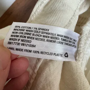 Universal Thread‎ cream straight jeans size 0 thumbnail 6
