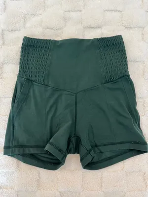 Aerie Smocked Shorts thumbnail 1