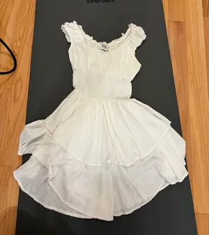 Princess Polly Dress White Mini thumbnail 1