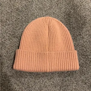 The North Face Peach Ribbed Cuffed Beanie thumbnail 3