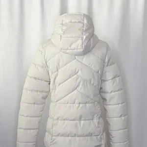 BENCH Long Hooded Puffer Coat Removable Hood Pockets‎ Minimalist Quilted X-Small thumbnail 10