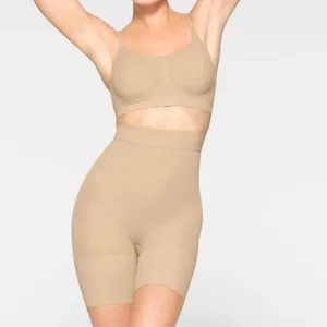 NEW SKIMS Everyday Sculpt High-Waisted Mid Thigh Short Clay Size‎ S thumbnail 2