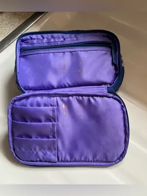 VERA BRADLEY Quilted Floral Double-Zip Cosmetic Case 💄🪮 thumbnail 13