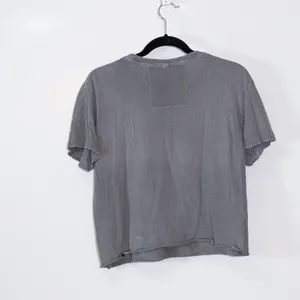 Aviator Nation Locals Only Boyfriend Short Sleeve Tee Shirt Top Light Gray Small thumbnail 4