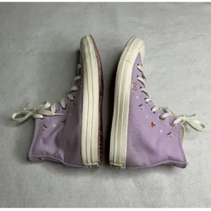 Converse Chuck‎ Taylor All Star Butterfly Wings High Top Lavender Women 7.5 thumbnail 6