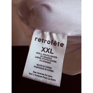 Retrofête Dress Women XXL White‎ Kai Dress Mini Ruched V-Neck Jersey NWT thumbnail 9