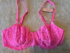 Dobreva Dream Angels Wicked push Up Without Padding Pink Bra 34C NWT thumbnail 1