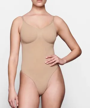 NWOT SKIMS (B11) Sculpting Thong Bodysuit new Shapewear S thumbnail 1