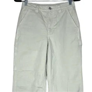 Aritzia TNA Greenwich Carpenter Pants High Waisted Twill Relaxed Size 0 thumbnail 3