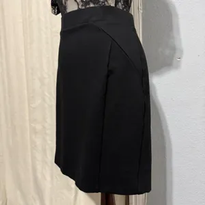 MARIO SERRANI Italy Women Black High Waist A Line Career Goth Skirt L Whimsigoth thumbnail 5
