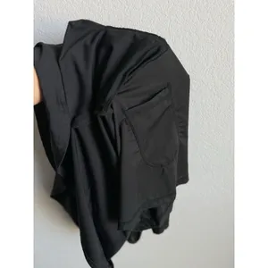 SANTINY Black Ruffled Golf Skort 19"Athletic Tennis Skirt Coquette Gorpcore L thumbnail 11