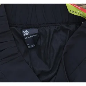 NWT All In Motion Womens High-Rise Winter Woven Lined Joggers 91754551 Black XS thumbnail 10