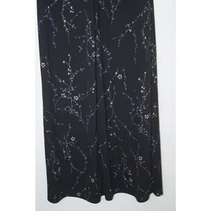 Breakin' Loose Vintage Y2K Maxi Dress Black Floral with Shimmer Size 9/10‎ thumbnail 7