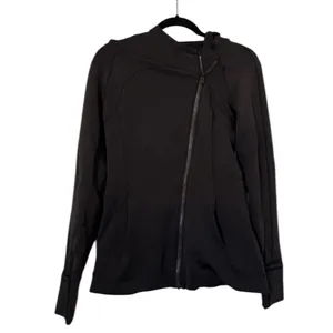 Lululemon Every Journey Hooded Jacket Womens 6 Black Zip Front thumbnail 8