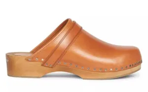 Isabel Marant Thalie Classic Clogs Shoes Natural Studded size 35 thumbnail 7