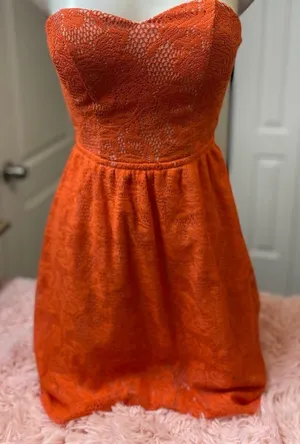 Dress Orange thumbnail 1
