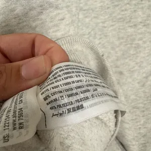Abercrombie & Fitch Soft Fleece Gray Logo Pullover‎ Hoodie Sweater Medium thumbnail 5