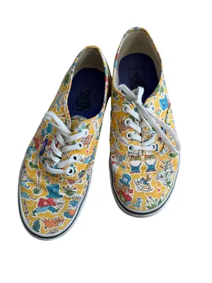 VANS x Liberty of London Alice in Wonderland Sneakers Size Women’s 7.5 thumbnail 9