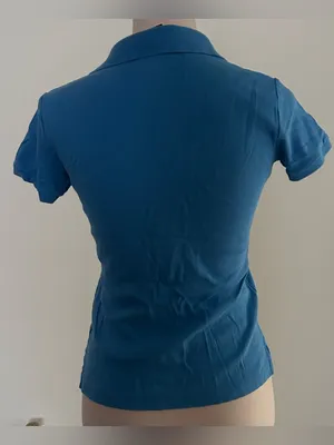 Ralph Lauren Sport Vintage Slim Fit Polo Shirt | Size: M | Blue thumbnail 3