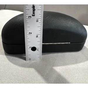 Salvatore Ferragamo Sunglasses Eyewear Hard Case Logo Black Textured Storage thumbnail 12