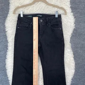 Wild Fable Low Rise Flare Black Denim Jeans Y2k Grunge Alt Mallgoth Rocker thumbnail 4