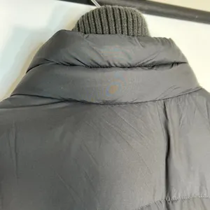 Abercrombie & Fitch Insulated Dark Grey Puffer Vest Coat Jacket Womens M thumbnail 9