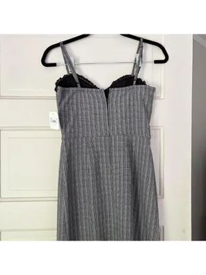 Altar'd State Women's Grey and Black Dress thumbnail 2