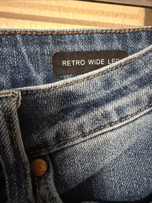 Judy Blue Retro Wide Leg Jeans Size 27 thumbnail 4