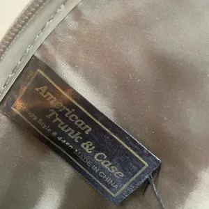 Vintage‎ American Trunk & Case Tapestry 90s travel bag Weekender EUC! thumbnail 8
