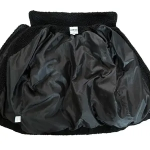 I.AM.GIA Pixie Teddy Sherpa Jacket‎ Sz S Black Oversized thumbnail 3