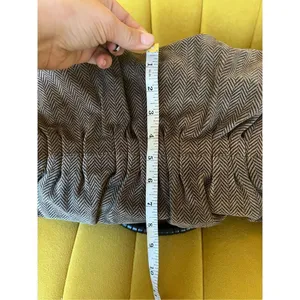 Giorgio Armani vintage fabric with Leather Hand Bag thumbnail 11