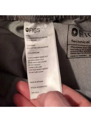 Figs Gray And Blue Zamora Joggers Scrub Pants Size XXS thumbnail 4