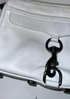 Rebecca Minkoff White Mini Mac Crossbody thumbnail 2