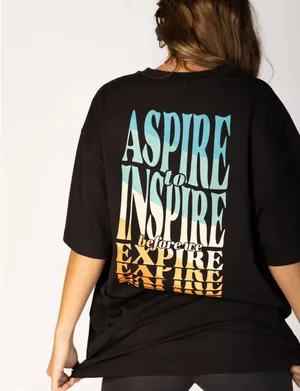 Ptula Inspire Oversized Graphic Tee  thumbnail 2