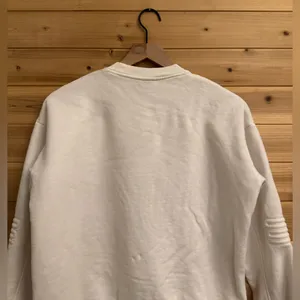 Ivy Park Small White Corded 04 Cotton Crewneck Sweatshirt thumbnail 7